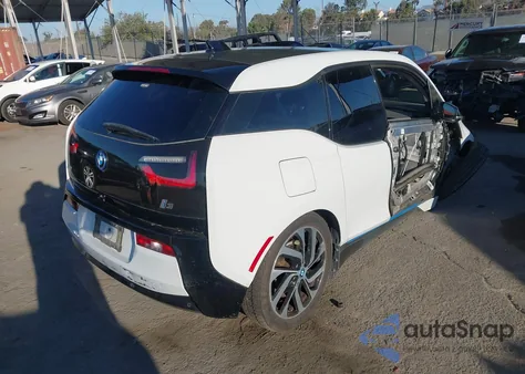 2017 BMW I3 94 Ah W/Range Extender из США, поврежденный, VIN WBY1Z8C59HV551055